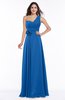 ColsBM Raquel Royal Blue Elegant A-line Asymmetric Neckline Sleeveless Floor Length Sash Plus Size Bridesmaid Dresses
