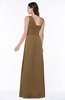 ColsBM Raquel Truffle Elegant A-line Asymmetric Neckline Sleeveless Floor Length Sash Plus Size Bridesmaid Dresses