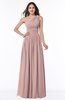 ColsBM Nova Blush Pink Modern A-line Asymmetric Neckline Sleeveless Half Backless Chiffon Plus Size Bridesmaid Dresses