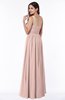 ColsBM Nova Dusty Rose Modern A-line Asymmetric Neckline Sleeveless Half Backless Chiffon Plus Size Bridesmaid Dresses