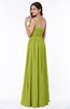 ColsBM Nova Green Oasis Modern A-line Asymmetric Neckline Sleeveless Half Backless Chiffon Plus Size Bridesmaid Dresses