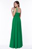 ColsBM Nova Green Modern A-line Asymmetric Neckline Sleeveless Half Backless Chiffon Plus Size Bridesmaid Dresses