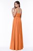 ColsBM Nova Mango Modern A-line Asymmetric Neckline Sleeveless Half Backless Chiffon Plus Size Bridesmaid Dresses