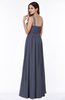 ColsBM Nova Nightshadow Blue Modern A-line Asymmetric Neckline Sleeveless Half Backless Chiffon Plus Size Bridesmaid Dresses