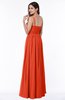 ColsBM Nova Persimmon Modern A-line Asymmetric Neckline Sleeveless Half Backless Chiffon Plus Size Bridesmaid Dresses