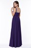 ColsBM Nova Royal Purple Modern A-line Asymmetric Neckline Sleeveless Half Backless Chiffon Plus Size Bridesmaid Dresses