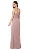 ColsBM Josie Blush Pink Glamorous Sweetheart Sleeveless Zip up Flower Plus Size Bridesmaid Dresses