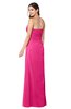 ColsBM Josie Fandango Pink Glamorous Sweetheart Sleeveless Zip up Flower Plus Size Bridesmaid Dresses