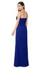 ColsBM Josie Nautical Blue Glamorous Sweetheart Sleeveless Zip up Flower Plus Size Bridesmaid Dresses