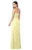 ColsBM Josie Wax Yellow Glamorous Sweetheart Sleeveless Zip up Flower Plus Size Bridesmaid Dresses