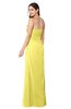 ColsBM Josie Yellow Iris Glamorous Sweetheart Sleeveless Zip up Flower Plus Size Bridesmaid Dresses