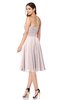 ColsBM Whitney Angel Wing Classic A-line Sweetheart Sleeveless Tea Length Pleated Plus Size Bridesmaid Dresses