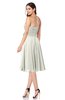 ColsBM Whitney Ivory Classic A-line Sweetheart Sleeveless Tea Length Pleated Plus Size Bridesmaid Dresses