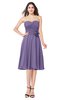ColsBM Whitney Lilac Classic A-line Sweetheart Sleeveless Tea Length Pleated Plus Size Bridesmaid Dresses