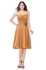 ColsBM Whitney Pheasant Classic A-line Sweetheart Sleeveless Tea Length Pleated Plus Size Bridesmaid Dresses