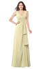 ColsBM Brenda Anise Flower Romantic Thick Straps Sleeveless Zipper Floor Length Sash Plus Size Bridesmaid Dresses