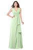 ColsBM Brenda Seacrest Romantic Thick Straps Sleeveless Zipper Floor Length Sash Plus Size Bridesmaid Dresses