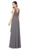 ColsBM Brenda Storm Front Romantic Thick Straps Sleeveless Zipper Floor Length Sash Plus Size Bridesmaid Dresses