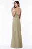 ColsBM Laurie Candied Ginger Modern A-line Zip up Chiffon Ruching Plus Size Bridesmaid Dresses