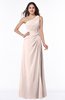 ColsBM Laurie Silver Peony Modern A-line Zip up Chiffon Ruching Plus Size Bridesmaid Dresses
