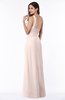 ColsBM Laurie Silver Peony Modern A-line Zip up Chiffon Ruching Plus Size Bridesmaid Dresses