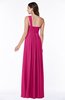 ColsBM Sophie Beetroot Purple Elegant A-line Asymmetric Neckline Chiffon Floor Length Ruching Plus Size Bridesmaid Dresses