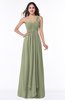 ColsBM Sophie Bog Elegant A-line Asymmetric Neckline Chiffon Floor Length Ruching Plus Size Bridesmaid Dresses
