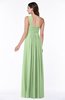 ColsBM Sophie Gleam Elegant A-line Asymmetric Neckline Chiffon Floor Length Ruching Plus Size Bridesmaid Dresses