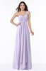 ColsBM Sophie Pastel Lilac Elegant A-line Asymmetric Neckline Chiffon Floor Length Ruching Plus Size Bridesmaid Dresses