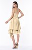 ColsBM Eloise Apricot Gelato Informal A-line Strapless Chiffon Sash Plus Size Bridesmaid Dresses