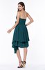ColsBM Eloise Blue Green Informal A-line Strapless Chiffon Sash Plus Size Bridesmaid Dresses