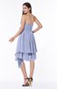ColsBM Eloise Blue Heron Informal A-line Strapless Chiffon Sash Plus Size Bridesmaid Dresses