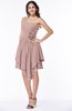 ColsBM Eloise Blush Pink Informal A-line Strapless Chiffon Sash Plus Size Bridesmaid Dresses