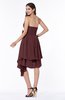 ColsBM Eloise Burgundy Informal A-line Strapless Chiffon Sash Plus Size Bridesmaid Dresses