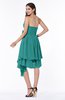 ColsBM Eloise Emerald Green Informal A-line Strapless Chiffon Sash Plus Size Bridesmaid Dresses