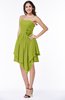 ColsBM Eloise Green Oasis Informal A-line Strapless Chiffon Sash Plus Size Bridesmaid Dresses