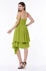 ColsBM Eloise Green Oasis Informal A-line Strapless Chiffon Sash Plus Size Bridesmaid Dresses