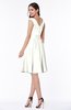 ColsBM Delilah Ivory Informal A-line Jewel Sleeveless Sash Plus Size Bridesmaid Dresses