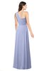 ColsBM Aislinn Blue Heron Modest A-line Sleeveless Half Backless Floor Length Ribbon Plus Size Bridesmaid Dresses