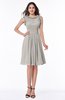 ColsBM Jenny Ashes Of Roses Simple A-line Scoop Sleeveless Chiffon Knee Length Plus Size Bridesmaid Dresses