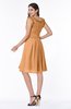 ColsBM Jenny Pheasant Simple A-line Scoop Sleeveless Chiffon Knee Length Plus Size Bridesmaid Dresses