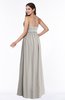 ColsBM Avah Ashes Of Roses Modern Strapless Half Backless Chiffon Floor Length Ribbon Plus Size Bridesmaid Dresses
