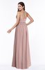 ColsBM Avah Bridal Rose Modern Strapless Half Backless Chiffon Floor Length Ribbon Plus Size Bridesmaid Dresses