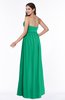 ColsBM Avah Pepper Green Modern Strapless Half Backless Chiffon Floor Length Ribbon Plus Size Bridesmaid Dresses