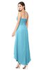 ColsBM Emilee Light Blue Sexy A-line Sleeveless Half Backless Asymmetric Plus Size Bridesmaid Dresses