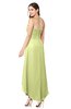 ColsBM Emilee Lime Sherbet Sexy A-line Sleeveless Half Backless Asymmetric Plus Size Bridesmaid Dresses