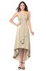 ColsBM Emilee Novelle Peach Sexy A-line Sleeveless Half Backless Asymmetric Plus Size Bridesmaid Dresses