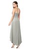ColsBM Emilee Platinum Sexy A-line Sleeveless Half Backless Asymmetric Plus Size Bridesmaid Dresses