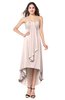 ColsBM Emilee Silver Peony Sexy A-line Sleeveless Half Backless Asymmetric Plus Size Bridesmaid Dresses