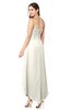 ColsBM Emilee Whisper White Sexy A-line Sleeveless Half Backless Asymmetric Plus Size Bridesmaid Dresses